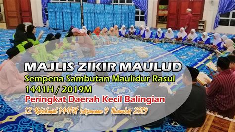 Salam maulidur rasul 1440 hijrah. Zikir Maulud Sempena Sambutan Maulidur Rasul 1441H ...