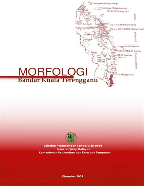 Jawatan kosong jabatan perancangan bandar dan desa kpkt. Morfologi Bandar Kuala Terengganu by R&D, JPBD - Issuu