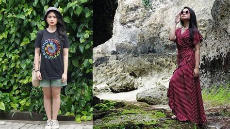 Dandanannya yang anggun dengan hijab ketika berlibur di. Seberapa Modis Tissa Biani? Lihat Gaya Fashion Kekasih Dul ...