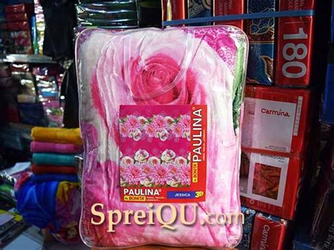 Tersedia berbagai motif baru seperti batik, motif bola, motif karakter kartun anak dan juga motif binatang. Selimut Bonita Paulina Jessica 3D | SpreiQU Sidoarjo