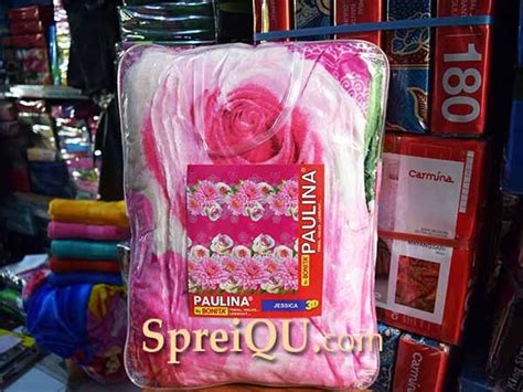 Harga selimut bulu karakter, selimut dewasa, selimut anak, selimut 180x200. Selimut Bonita Paulina Jessica 3D | SpreiQU Sidoarjo