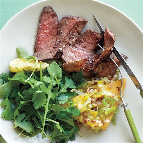 Cooking a skirt steak in an oven is an easy way to prepare a healthy protein. Skirt Steak with Pan-Fried Polenta | Recipe | Skirt steak ...