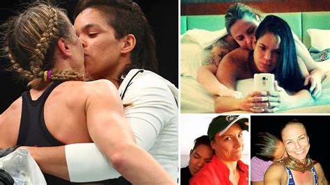 Cute sunny(caprice) plays with her girlfriend and a guy. Amanda Nunes and Her Girlfriend Nina Ansaroff's Cute and ...