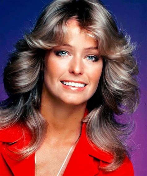 Farrah fawcett's feathered layers was one of the most iconic hairstyles of the 20th century. Farrah Fawcett | Farrah fawcett, Hairstyle, Farrah fawcet