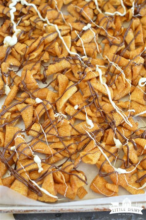 Remove from microwave and whisk to combine ingredients well. five-minute-caramel-bugles-6 | Sweet snacks recipes ...