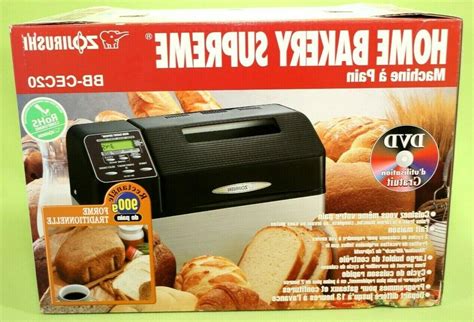 The best easy diy recipes for a bread maker or bread machine. Zojirushi BB-CEC20 Black Home Bakery Supreme Bread Maker