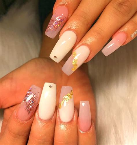 This is another set of coffin nails, however this time i decided to do just a natural set of. Cute Acrylic Coffin Nails Designs To Try This Season ...