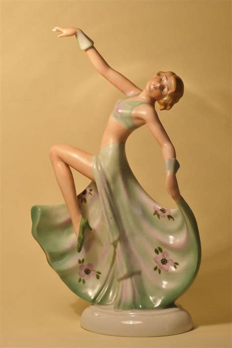 Find many great new & used options and get the best deals for katzhutte hertwig vintage art deco 1930s lady dancer figurine figure 912 model at the best online prices at ebay! RARE FASOLD & STAUCH BOCK WALLENDORF GERMAN ART DECO ...