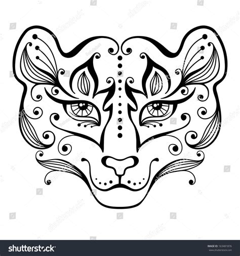 Before you even get to the shop you feel. Tattoo Tigress Decorative Style Vector Illustration Stock ...