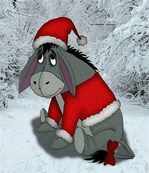 He is generally seen as a pessimistic depressed donkey home is friends with the title character winnie the pooh. Pin by Glenis Morton on Christmas | Winnie the pooh ...