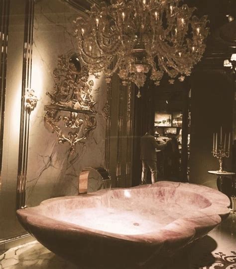 Rose quartz invites us to connect with divine energy. Rose Quartz Crystal Hand-Carved Bathtub by Baldi Firenze ...