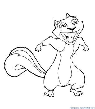 You will need to download 4 files; The Nut Job Coloring pages 🖌 to print and color