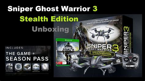 You've got to see through the worst of its problems before it gets there, though. Sniper Ghost Warrior 3 Stealth Edition Unboxing - YouTube