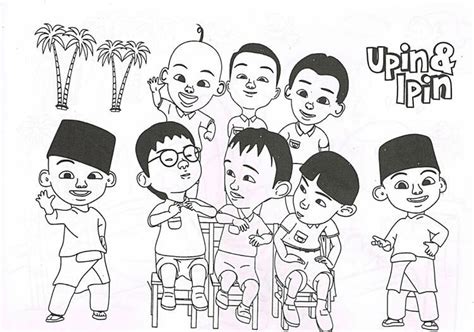 It will keep the children busy and entertained whenever they need a fun diversion. Upin Ipin Coloring Pages - Coloring Home