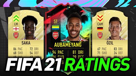 Find out the overall, attacking, midfield and defensive ratings of this club along with its every player's key attributes. FIFA 21 ARSENAL PLAYER RATINGS! | OZIL DOWNGRADE? - YouTube