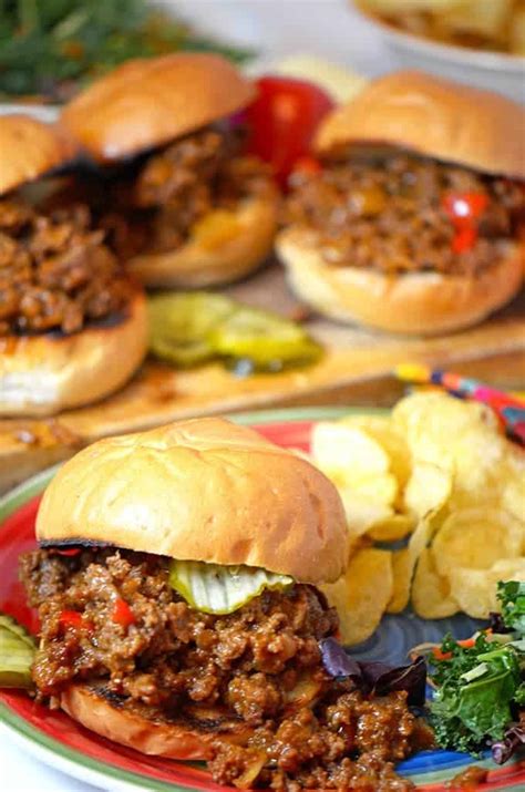 Sloppy joes can be served again the next day if you add a bit of liquid to help create a bit more sloppy joe sauce. Easy Sloppy Joes Recipe - Made from Scratch with Love ...