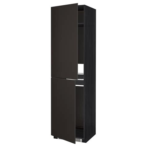 Check spelling or type a new query. METOD High cabinet for fridge/freezer - black, Kungsbacka ...