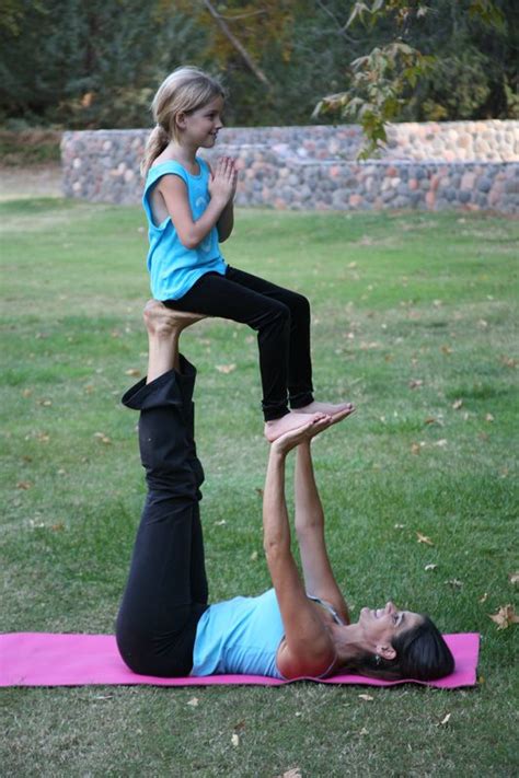 The experiences we share together and individually in these yoga postures become topics of communication that can help us learn more about each other and ourselves, further growing our. Family Acro Yoga - Kids World Yoga | family yoga | Yoga ...