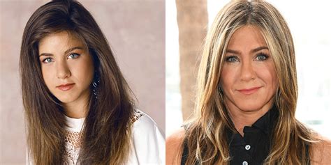 From being married to brad pitt and justin. Jennifer Aniston Hair Evolution - Timeline of Jen Aniston ...