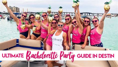 Top bridal shower ideas for the best party in. Ultimate Bachelorette Party Guide for Destin Florida | To ...