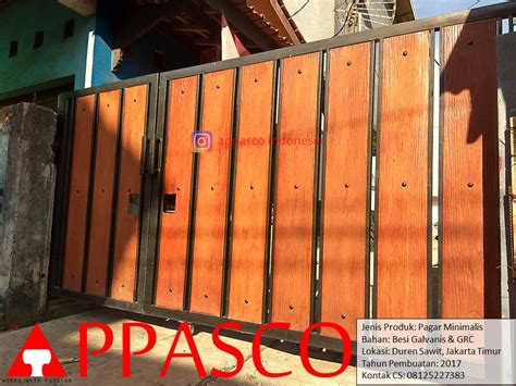 Pagar brc taman di cilebut. Contoh Pagar Minimalis Grc / Pagar Minimalis Motif Kayu ...