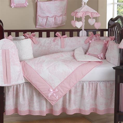 See your favorite girls bedding sets and toddler bedding sets discounted & on sale. aww dream nursery bedding! I love pink! | Crib sets girl ...