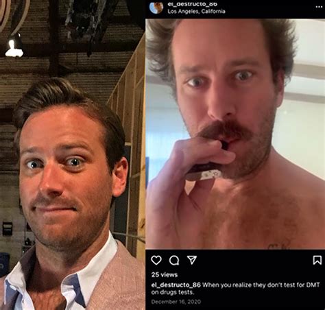 Armie hammer's ex elizabeth chambers wrote a full statement on instagram saying she was armie hammer's wife reportedly filed for divorce after he accidentally sent raunchy texts meant for someone. Em suposto perfil secreto, Armie Hammer mostra mulher de ...