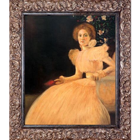 Baroness sonja knips was the wife of industrial magnate anton knips. Tori Home Portrait of Sonja Knips by Gustav Klimt Framed ...