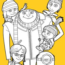 Despicable me 3 minion in prison. DESPICABLE ME 3 coloring pages - 3 Movies online coloring ...