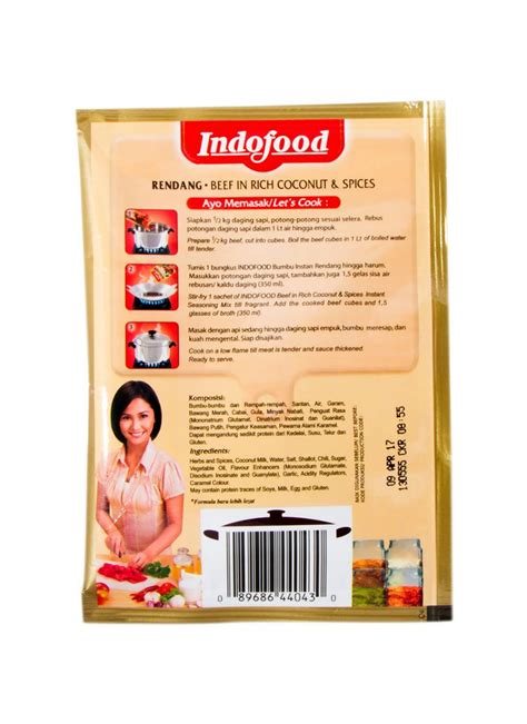 Merupakan daftar makanan yang aman dan memiliki kandungan gizi yang melimpah. Indofood Bumbu Instant Gulai Pck 45G | KlikIndomaret