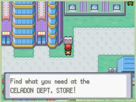 In order to get to sabrina, you need to step on the teleportation squares on the ground. How to Get to Celadon City in Pokémon FireRed (with Pictures)