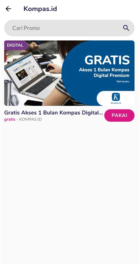 Jasa pengiriman tersedia seperti jne express, j&t express, pos indonesia, ninja, sicepat, grab express, gosend dan lainnya. Bagaimana cara mendapatkan akses gratis 1 bulan Kompas.id ...