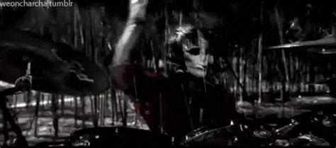 The best gifs for joey jordison. Joey Jordison Slipknot GIF - Find & Share on GIPHY