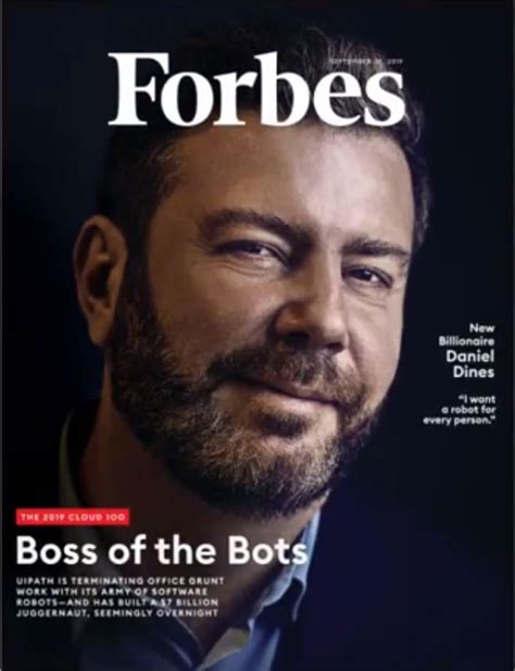 Daniel dines apare pe coperta ediției americane a forbes, alături de titlul 'boss of the bots' (șeful boților). Cel mai bogat român, pe coperta Forbes Magazine din ...