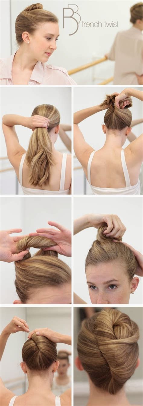 Spray once more to fix the style and. French Twist Bun Hairstyle Trick ~ Calgary, Edmonton ...