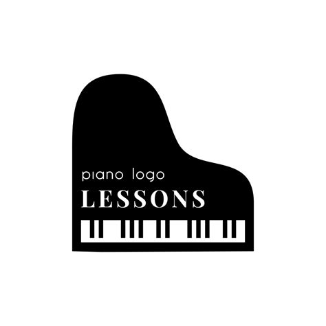 Crossed drumsticks on a snare drum icon. Piano Lessons logo - Turbologo Logo Maker