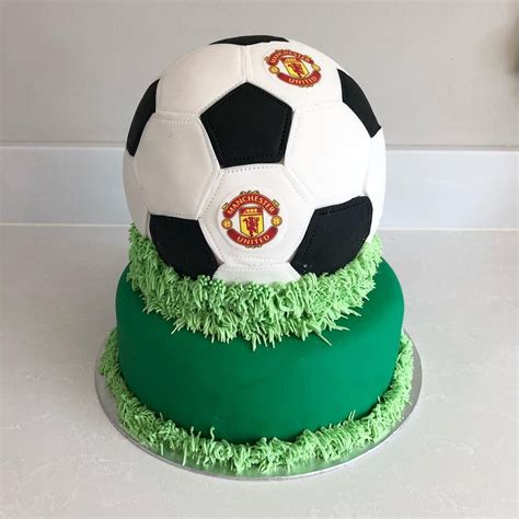 Cakes normally contain a combination of flour, sugar, eggs, and butter or oil, with some varieties also requiring liquid and leavening creative and beautiful cake designs. So this was a first for me.... A Football Cake ⚽️ But I ...