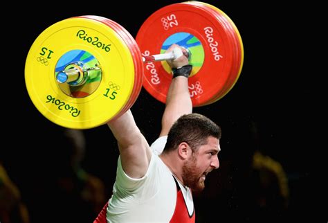 Lasha talakhadze of georgia is the most dominant weightlifter of his generation and he is well on his way to being the first man to break the 500 kg total in weightlifting. Talakhadze breaks snatch world record on way to victory at ...