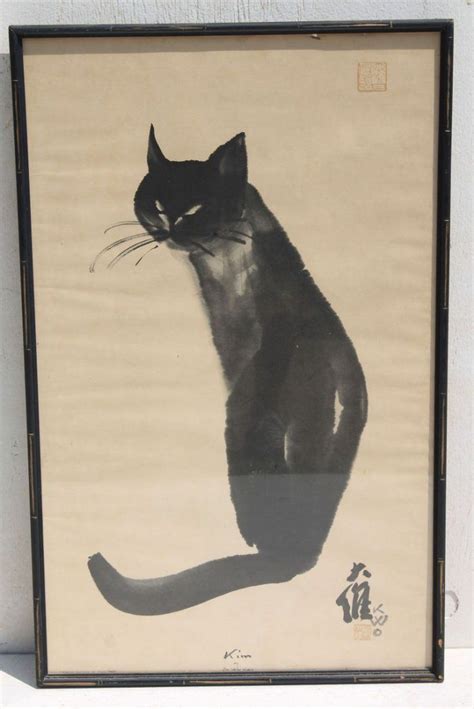 Tags mk iv bad cat sliding door latch. Asian print of a black cat titled "Kim" by Da Wei Kwo ...