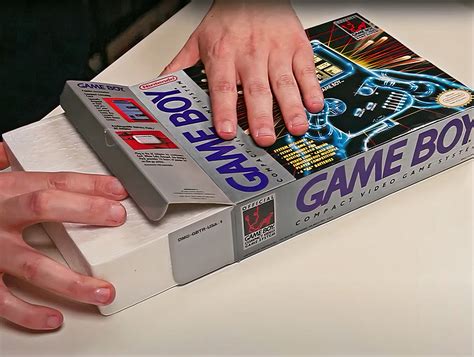 Guy Believes He's Unboxing Original Sealed Nintendo Game Boy from 1989 ...