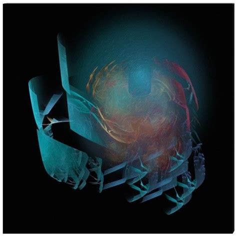 Sell custom creations to people who love your style. Blue Blast (explosion bleu) - Art Abstrait Contemporain ...