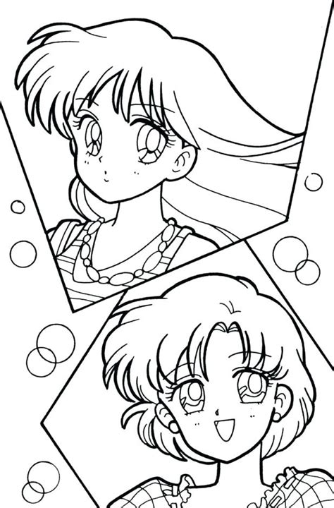 This is a planet mercury coloring page. Sailor Mercury Coloring Pages at GetDrawings.com | Free ...