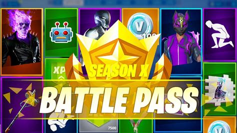 Season 9 battle pass overview! Fortnite - Season X - Battle Pass Overview - YouTube