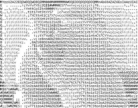 This contrasts with the traditional approach, in which taxon names are defined by a type, which can be a specimen or a taxon of lower rank, and a description in words. ASS-CII Art | ASCII Art | Know Your Meme