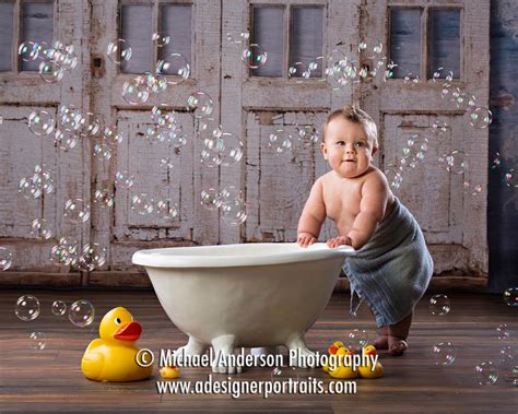 Ideal for a newborn, these infant bathtubs are smaller and fit inside or over a kitchen sink. Mounds View MN Kids Photographer Bath Time Baby Portraits ...