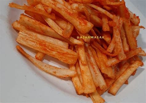 Resep tela tela singkong singkong 3 siung bawang putih 1 sdm garam bumbu rasa balado ( saya cara mudah membuat potato chips ala chitato renyah kripik kentang. Cara Membuat Tela Tela Dari Kentang / Bikin kentang goreng crispy mudah + wadah kentang goreng ...
