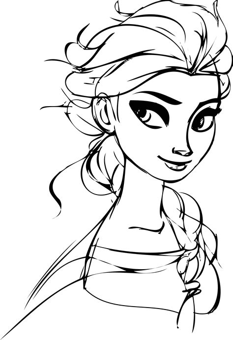free printable elsa coloring pages for kids best coloring pages for
