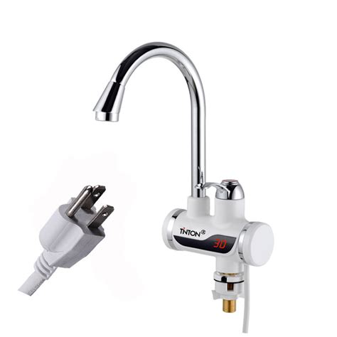 Find the right 110 volt tankless water heater for your project. Genoa Tankless Water Heater Kitchen Sink Faucet with LED ...