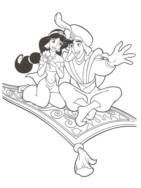 Flying carpet from aladdin coloring pages. Pin auf lovey