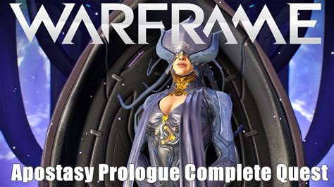 The jade light 2.4 epilogue 3 notes 4 trivia 5 bugs 6 media 7 patch history a faint. Warframe Apostasy Prologue Story Quest Complete Playthough - YouTube